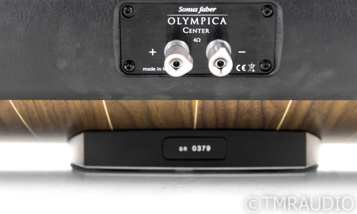 Sonus Faber Olympica Center Channel Speaker; Wood