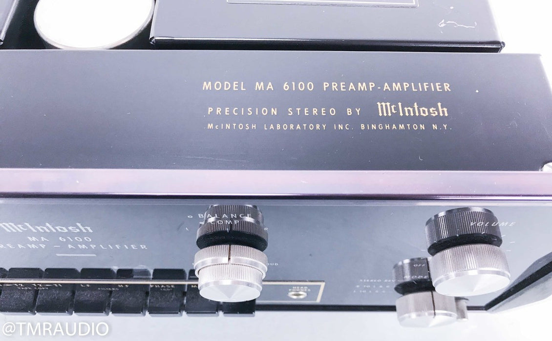 McIntosh MA6100 Vintage Stereo Integrated Amplifier