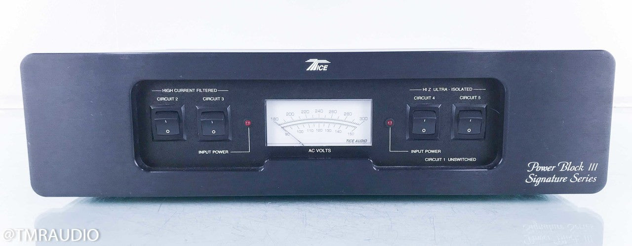 Tice Signature Series Power Block III Power Conditioner