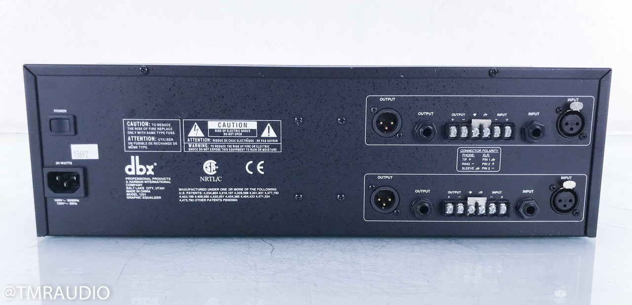 DBX 1231 Dual Channel Graphic Equalizer