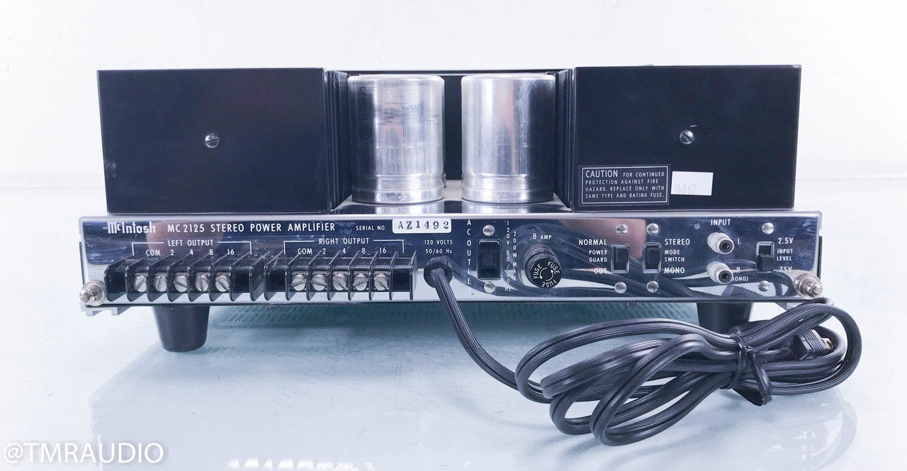 McIntosh MC2125 Vintage Stereo Power Amplifier