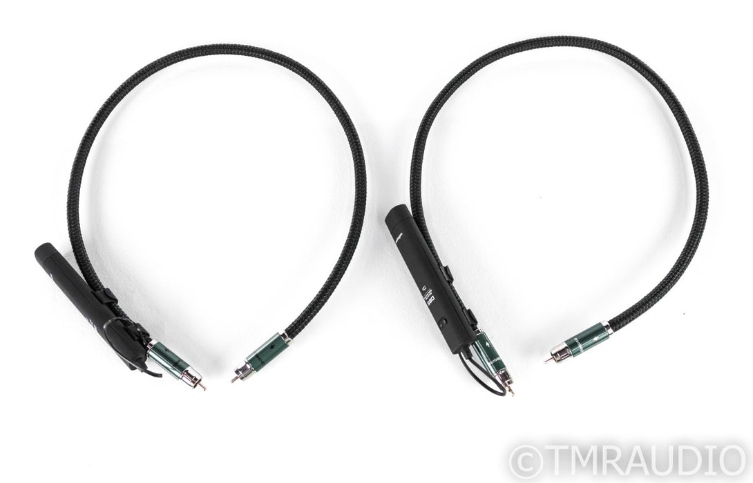 AudioQuest Columbia RCA Cables; 0.8m Pair Interconnects; 72v DBS
