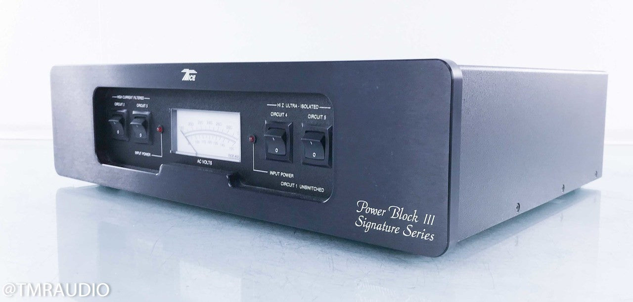 Tice Signature Series Power Block III Power Conditioner