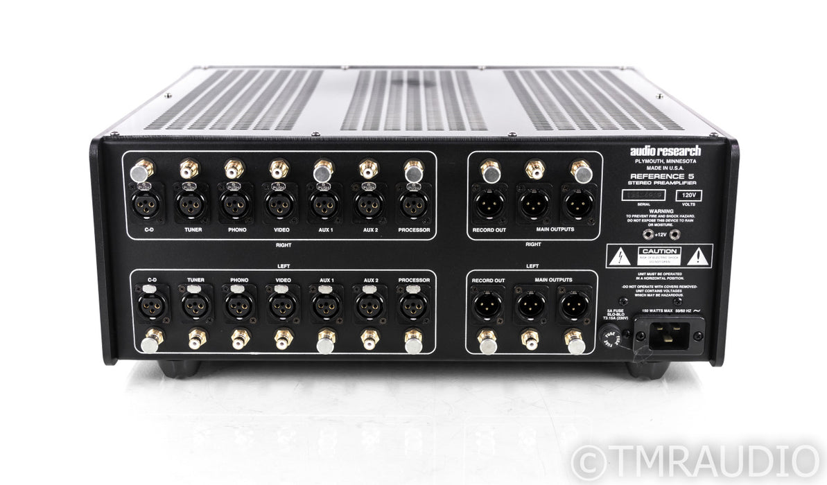 Audio Research Reference 5SE Stereo Tube Preamplifier; Ref 5 SE