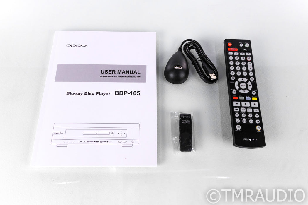 Oppo BDP-105 Universal Blu-Ray Player; BDP105; Remote