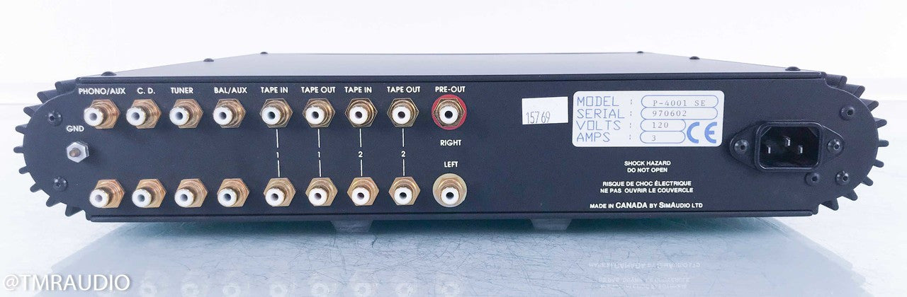 SimAudio Celeste P-4001 SE Stereo Preamplifier