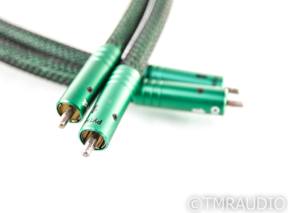 AudioQuest Python RCA Cables; .5m Pair Interconnects
