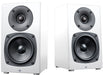 Totem Kin Mini Bookshelf Speakers; White Pair (New)