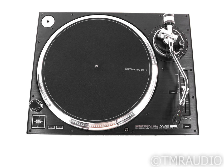 Denon DJ VL12 Prime Direct Drive Turntable; 9" Tonearm; VL-12 (No Cartridge)