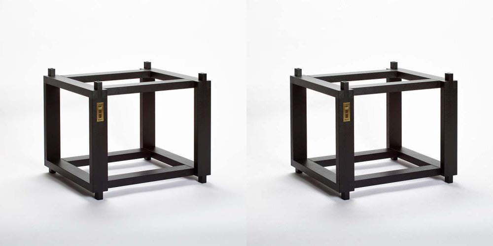 Ton Trager Reference Stands for Harbeth Monitor 40.2; Beech Black (New/Open Box)
