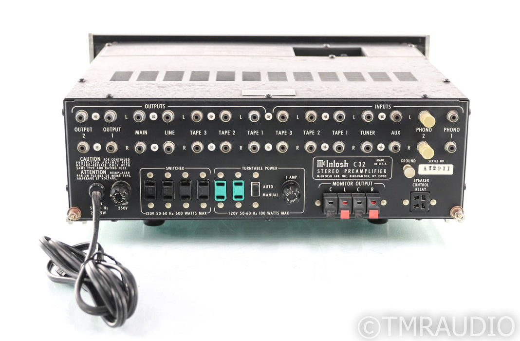 McIntosh C32 Vintage Stereo Preamplifier; C-32
