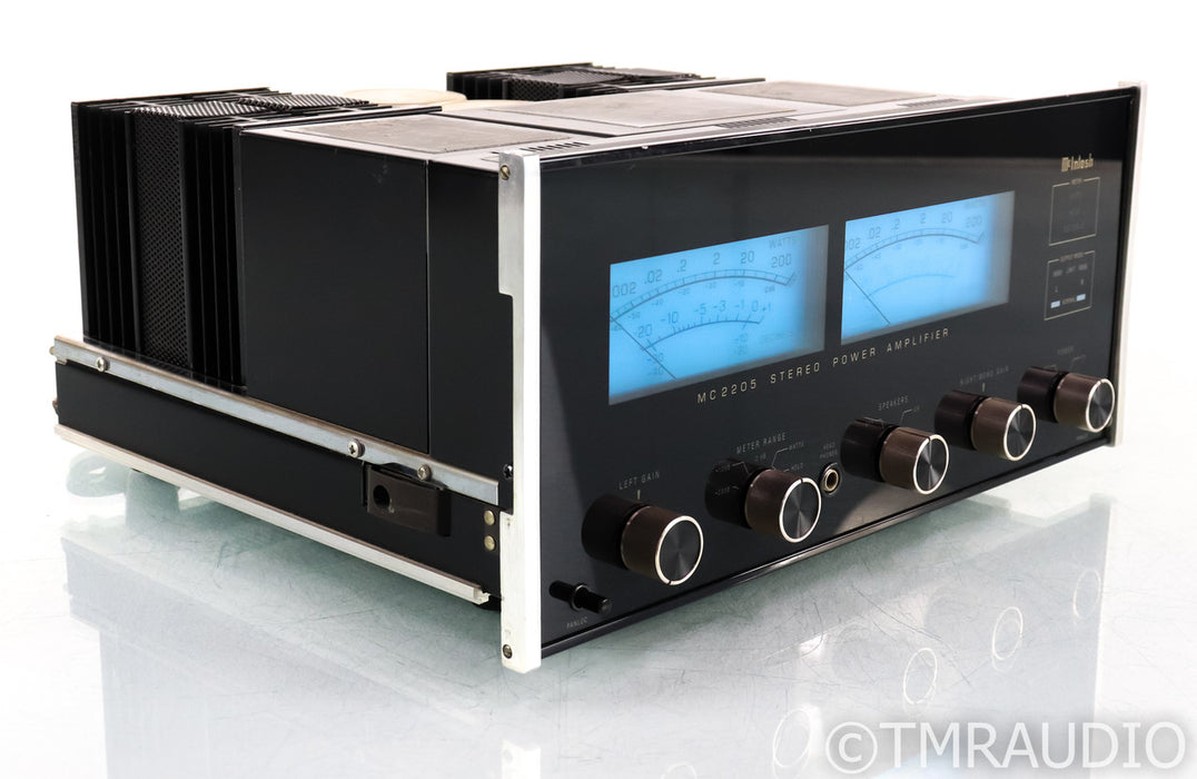 McIntosh MC 2205 Vintage Stereo Power Amplifier; MC-2205