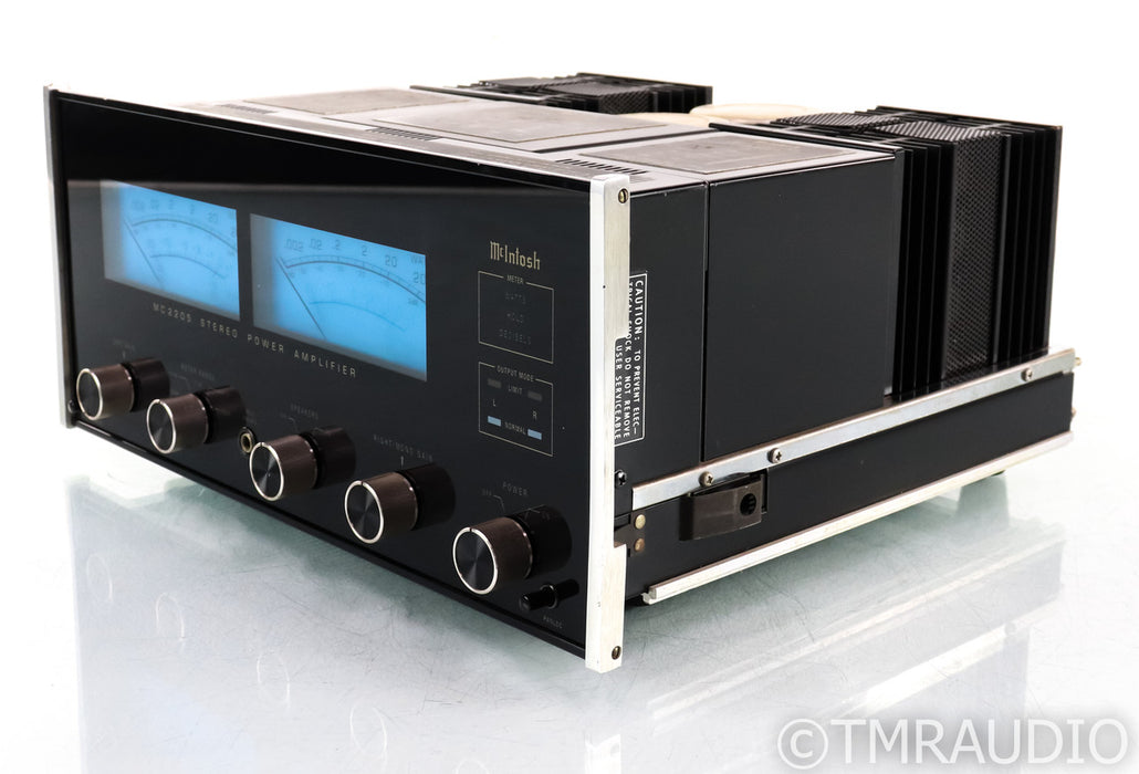 McIntosh MC 2205 Vintage Stereo Power Amplifier; MC-2205