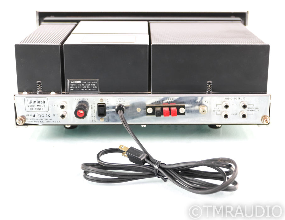 McIntosh MR-78 Vintage FM Tuner