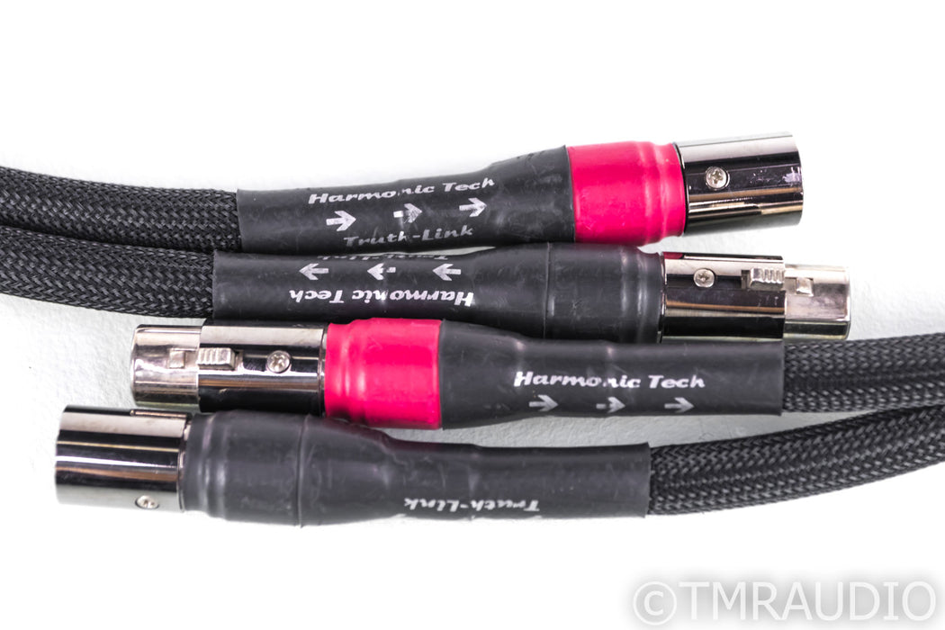 Harmonic Technology Truth-Link XLR Cables; 1.5m Pair Interconnects