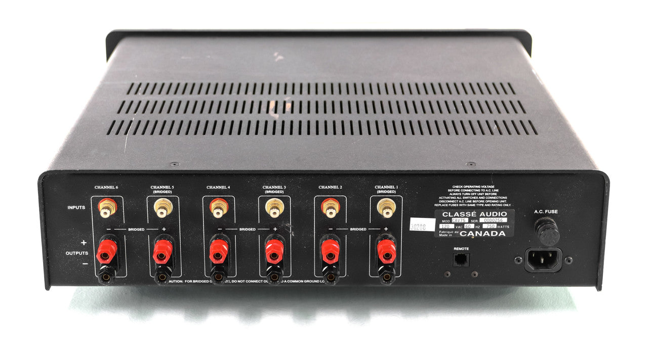 Classe CAV Model 75 6-Channel Power Amplifier; CAV75; Black