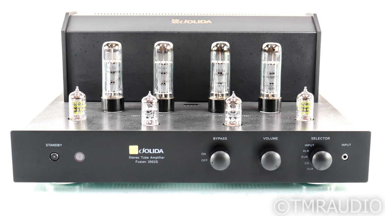Jolida Fusion 3502S Stereo Tube Power Amplifier; 3502-S
