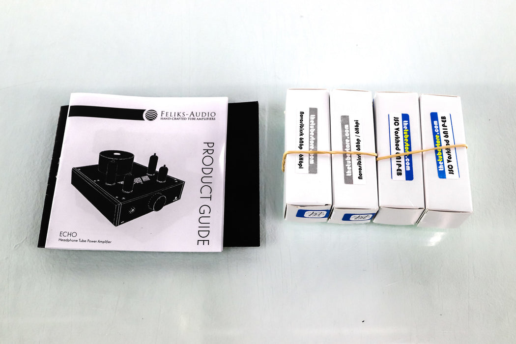 Feliks Audio Echo Tube Headphone Amplifier; New Extra Tubes