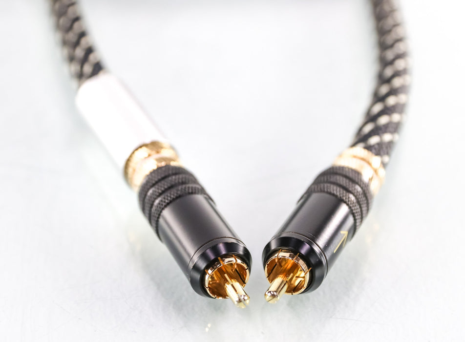 Raven Audio Soniquil RCA Cables; 3m Pair Interconnects