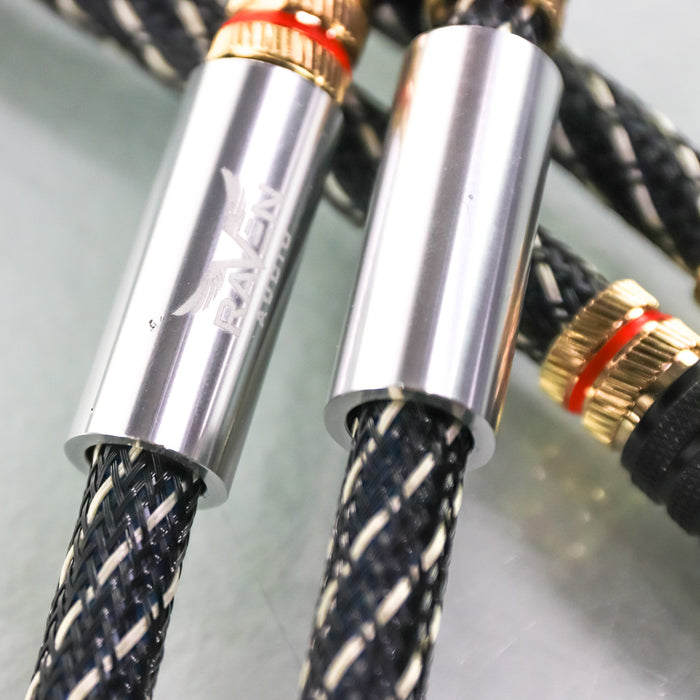Raven Audio Soniquil RCA Cables; 3m Pair Interconnects