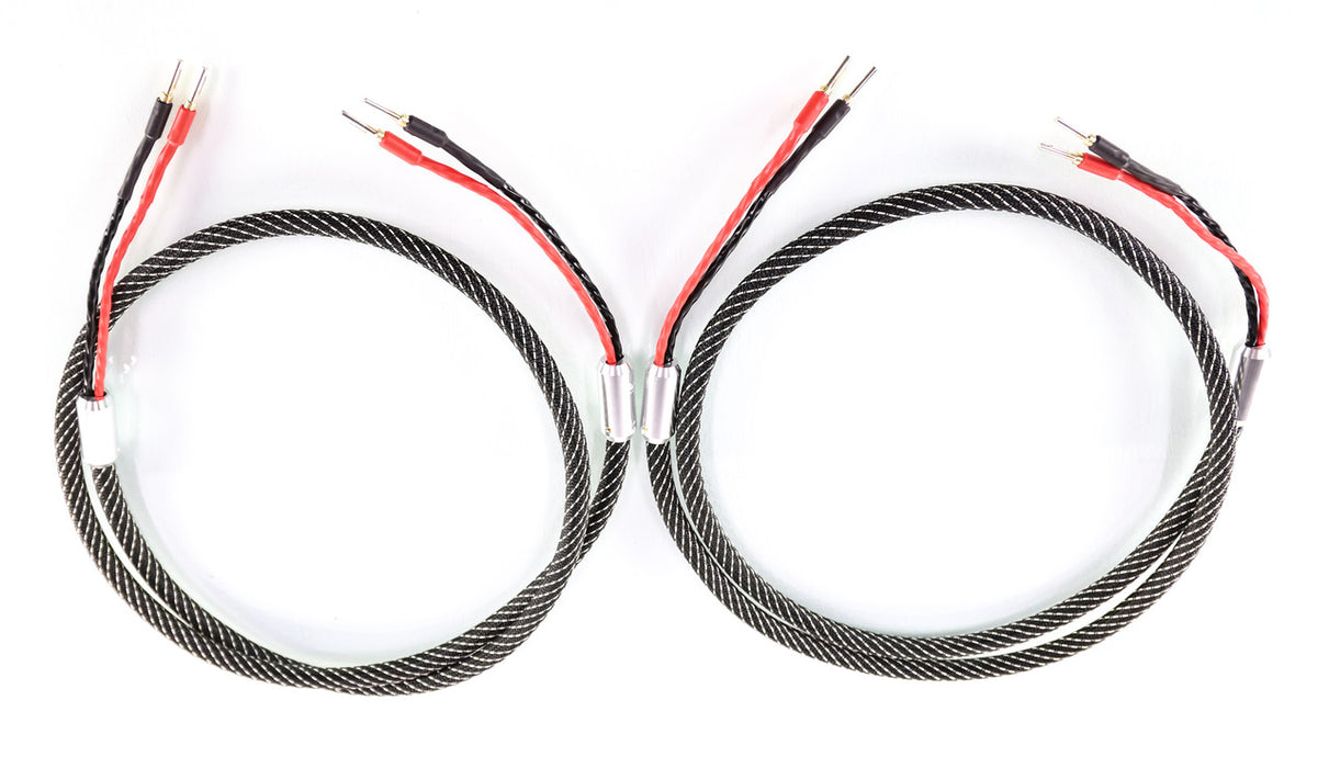 Raven Audio Soniquil Speaker Cables; 2m Pair