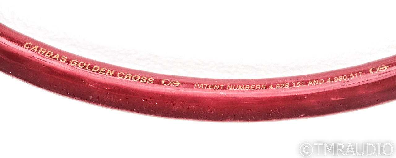 Cardas Golden Cross Speaker Cables; 2.5m Pair