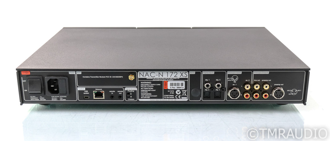Naim NAC-N 172 XS Stereo Preamplifier; NACN172XS; WiFi