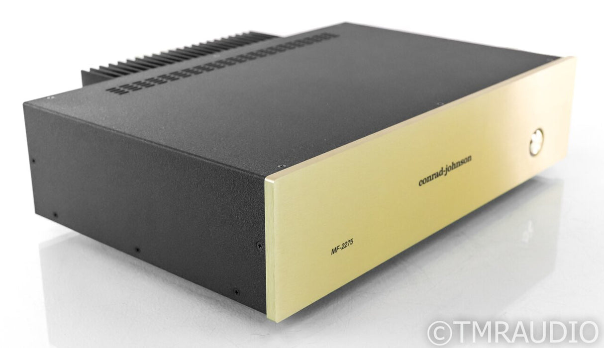 Conrad Johnson MF-2275 Stereo Power Amplifier; MF2275 (Low Hours!)