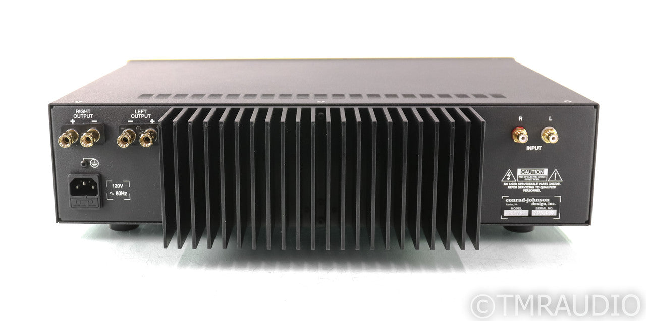 Conrad Johnson MF-2275 Stereo Power Amplifier; MF2275 (Low Hours!)