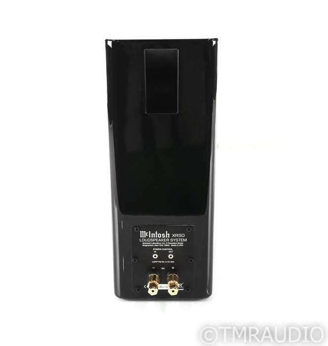 McIntosh XR50 Bookshelf Speaker; Single; Piano Black; XR-50