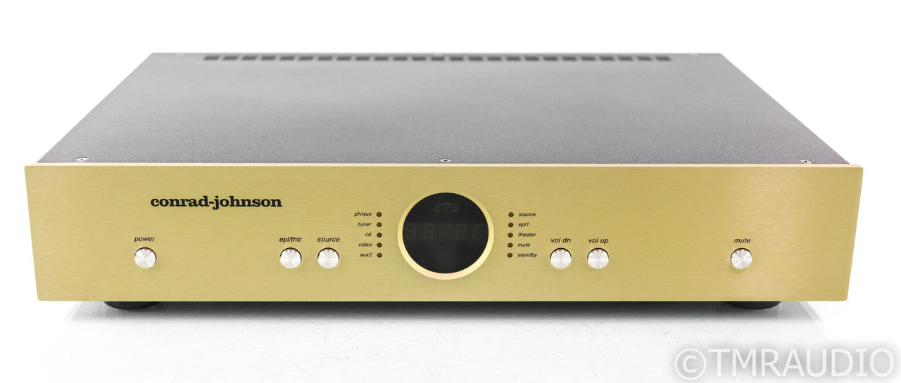 Conrad Johnson ET3SE Tube Hybrid Stereo Preamplifier; ET3-SE; Remote