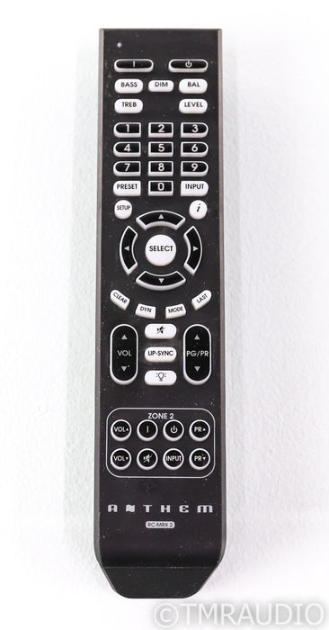 Anthem MRX 520 5.2 Channel Home Theater Receiver; MRX-520; Remote