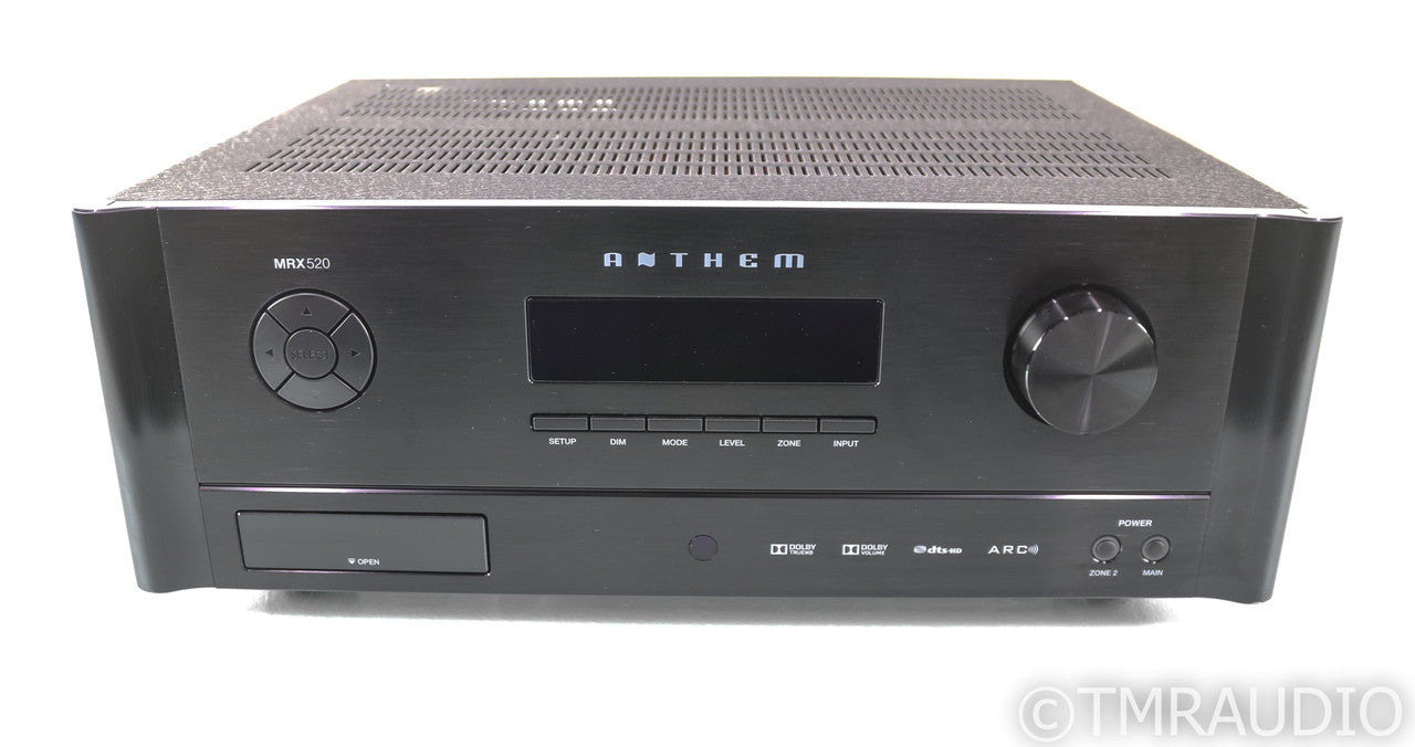 Anthem MRX 520 5.2 Channel Home Theater Receiver; MRX-520; Remote