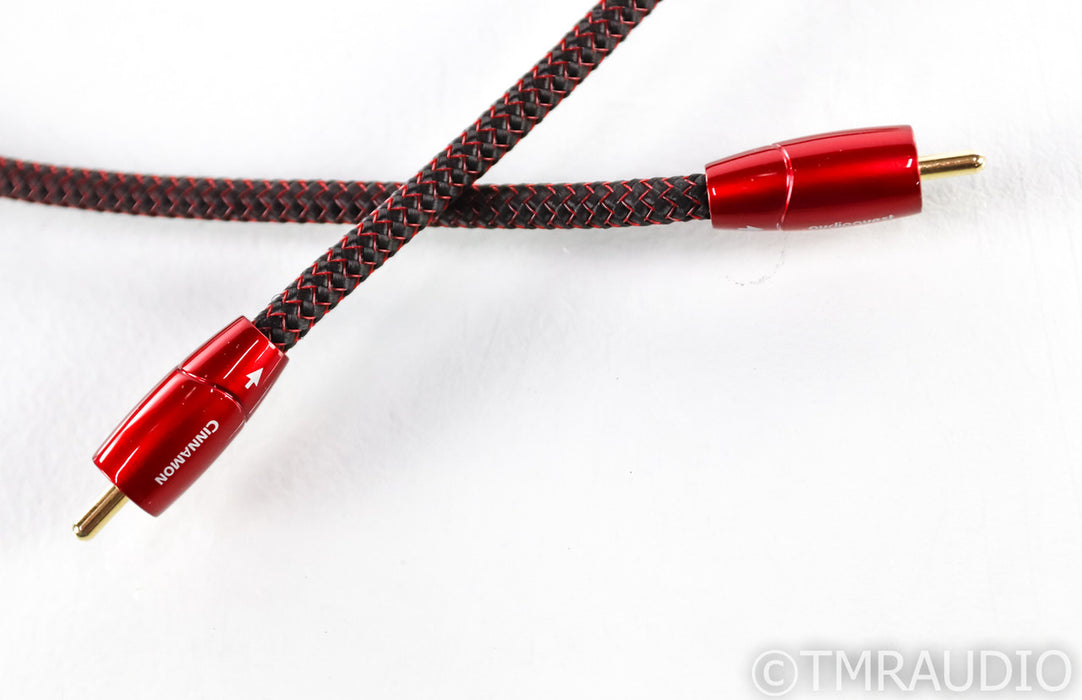 AudioQuest Cinnamon RCA Digital Coaxial Cable; Single .75m Interconnect