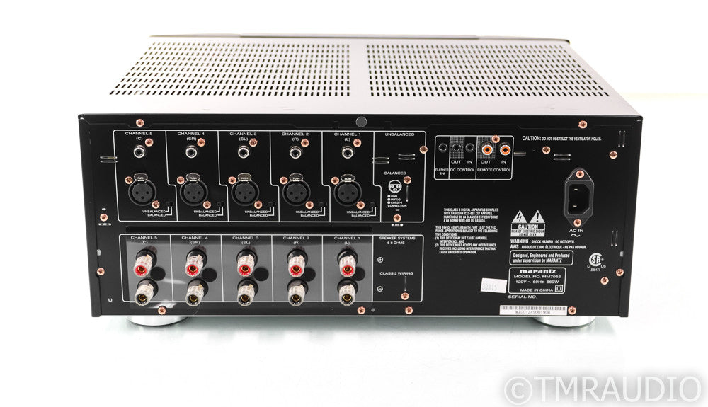Marantz MM7055 5-Channel Power Amplifier; MM-7055; Black