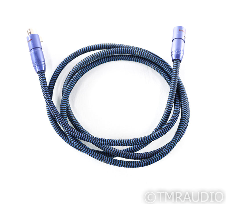 AudioQuest Diamondback XLR Cable; Single 2m Balanced Interconnect