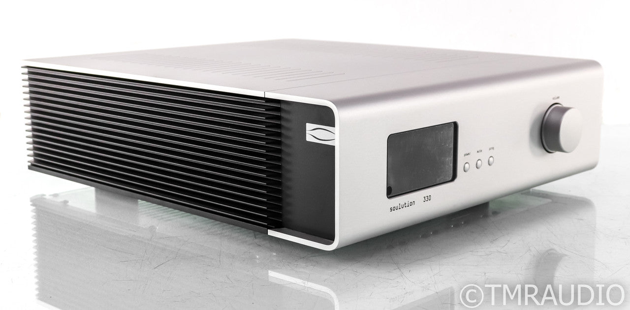 Soulution 330 Stereo Integrated Amplifier; Silver; Remote