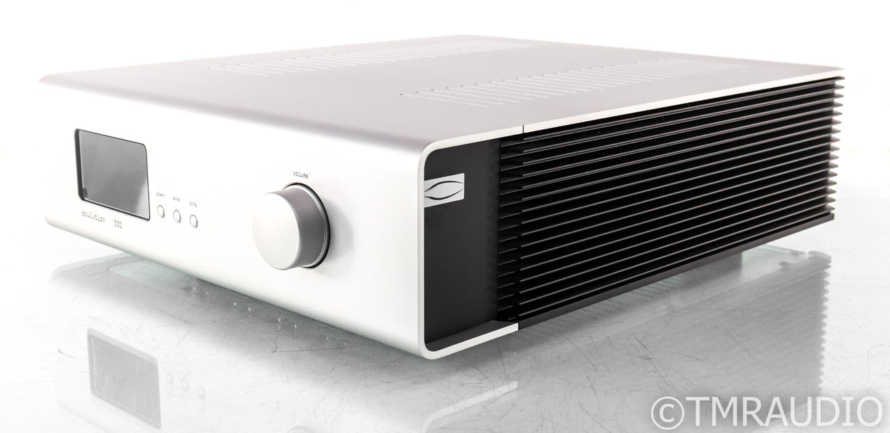 Soulution 330 Stereo Integrated Amplifier; Silver; Remote