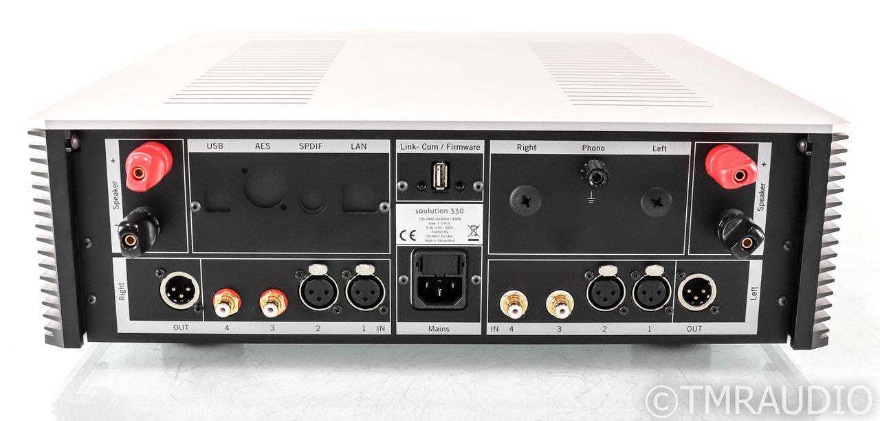 Soulution 330 Stereo Integrated Amplifier; Silver; Remote