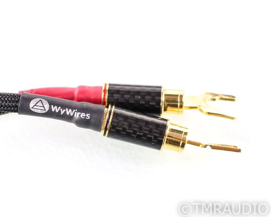 WyWires Diamond Series Speaker Cables; 9ft Pair