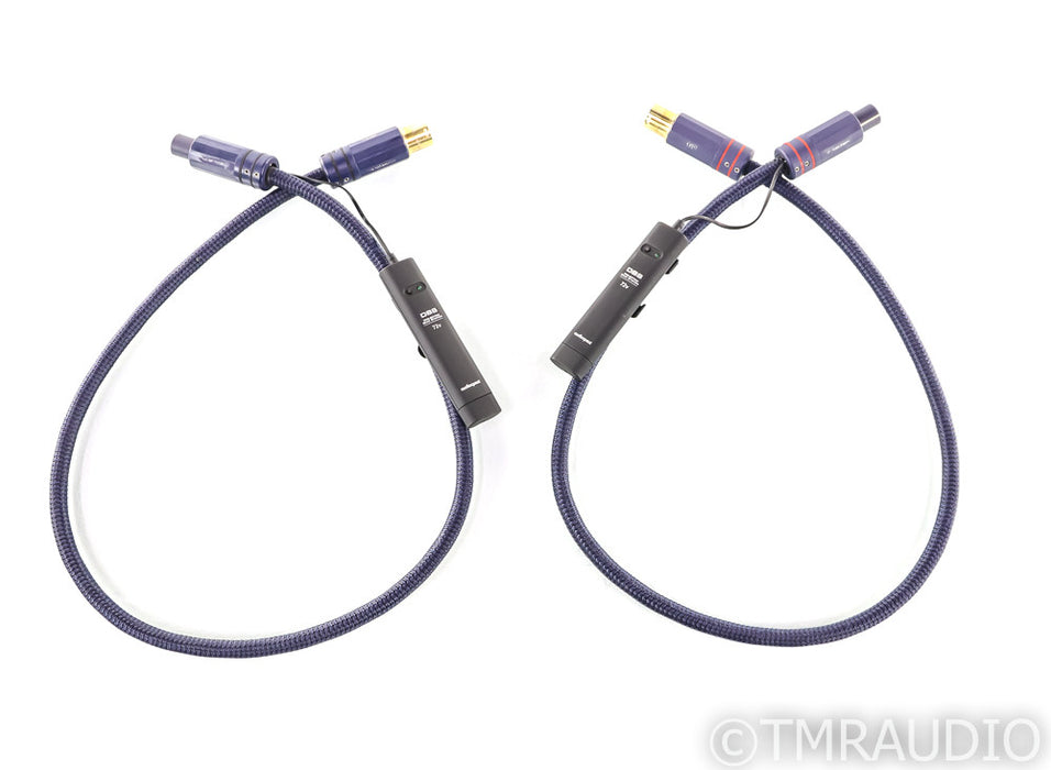 AudioQuest Wild Blue Yonder XLR Cables; Original; 1m Pair Balanced Interconnects