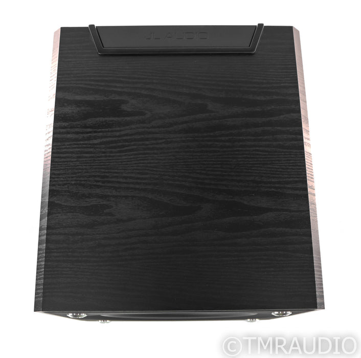 JL Audio E110 E-Sub 10" Powered Subwoofer; Black Ash w/ SVS SoundPath Feet