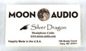 Moon Audio Silver Dragon Premium Cable; For Focal Utopia Headphones; 15ft