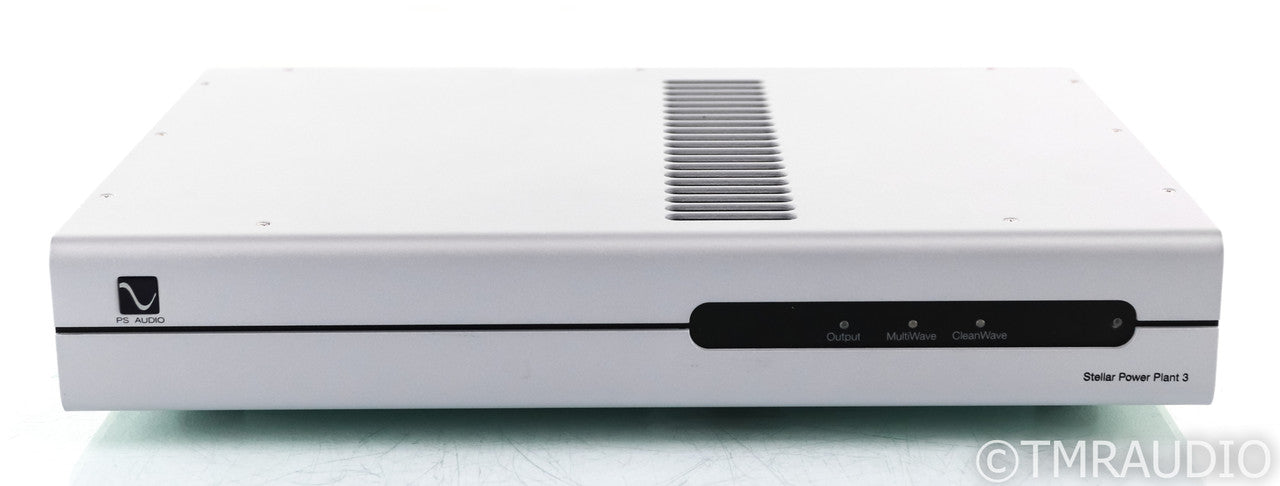 PS Audio Stellar Power Plant 3 Power Conditioner; AC Regenerator; Silver (Used)