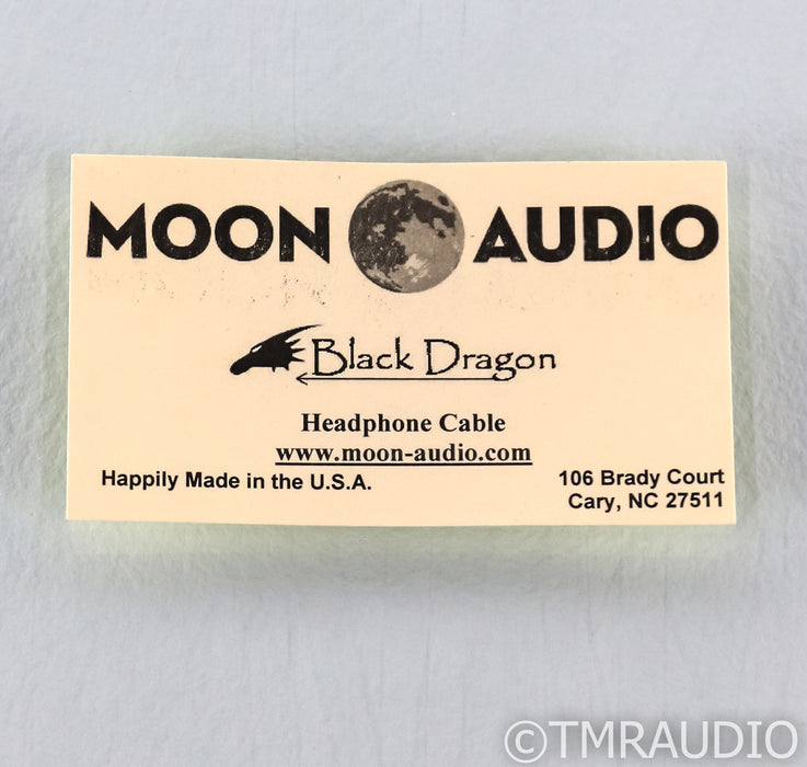 Moon Audio Black Dragon Premium Cable; For Focal Utopia Headphones; 15ft