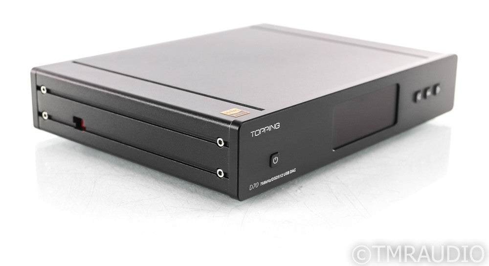 Topping D70 DAC; D/A Converter; Black; Remote