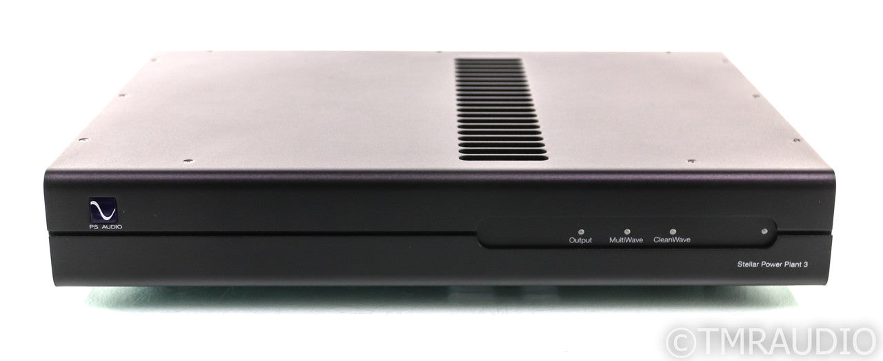 PS Audio Stellar Power Plant 3 Power Conditioner; AC Regenerator; Black (Used)