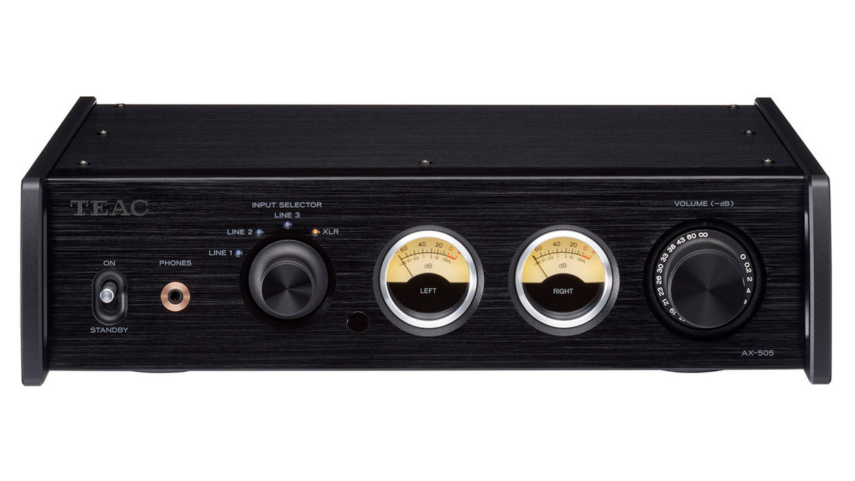 TEAC AX-505 Stereo Integrated Amplifier; AX505B; Black (Show Sample Stock)