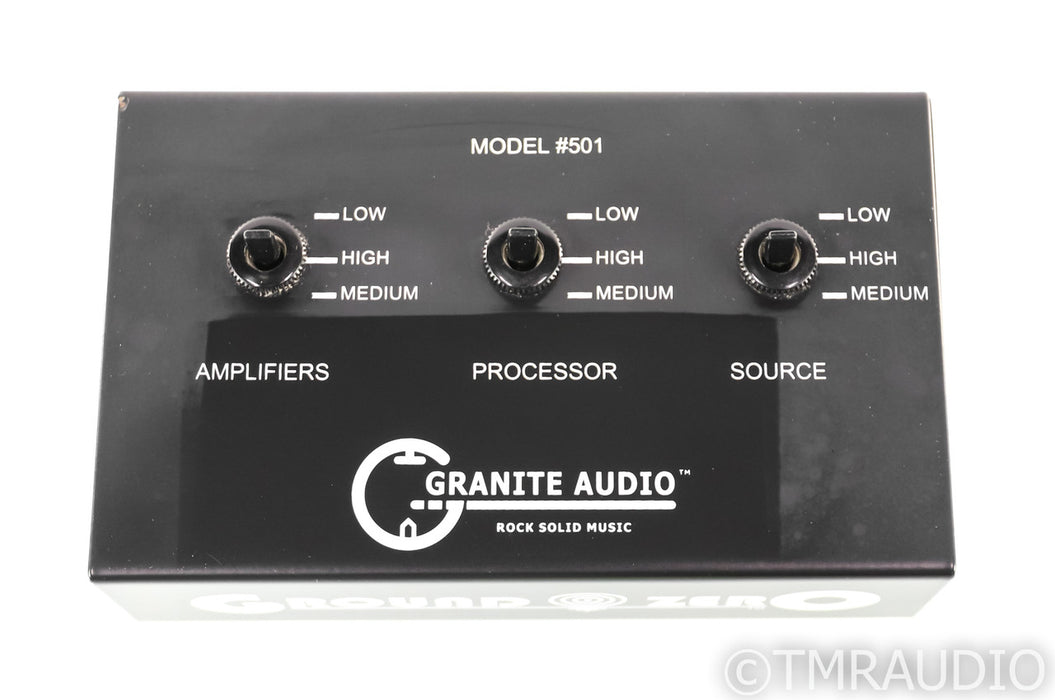 Granite Audio Ground Zero Model 501 Grounding System