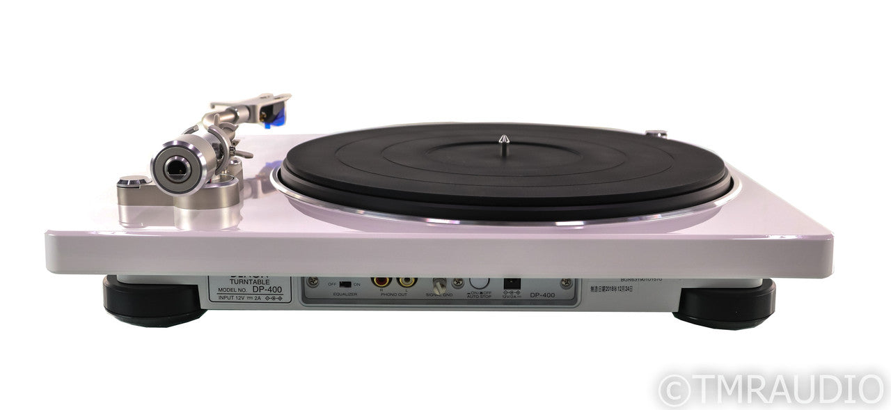 Denon DP-400 Belt Drive Turntable; DP400; Ortofon 2M Blue Cartridge